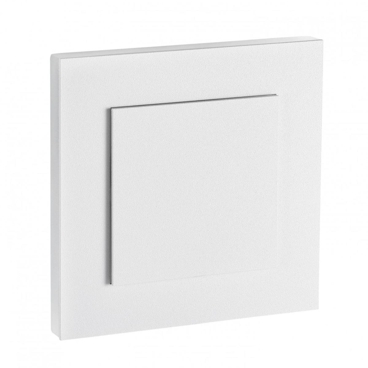 LC Light Oberteil in Wei&szlig; mit seitlicher und front Beleuchtung