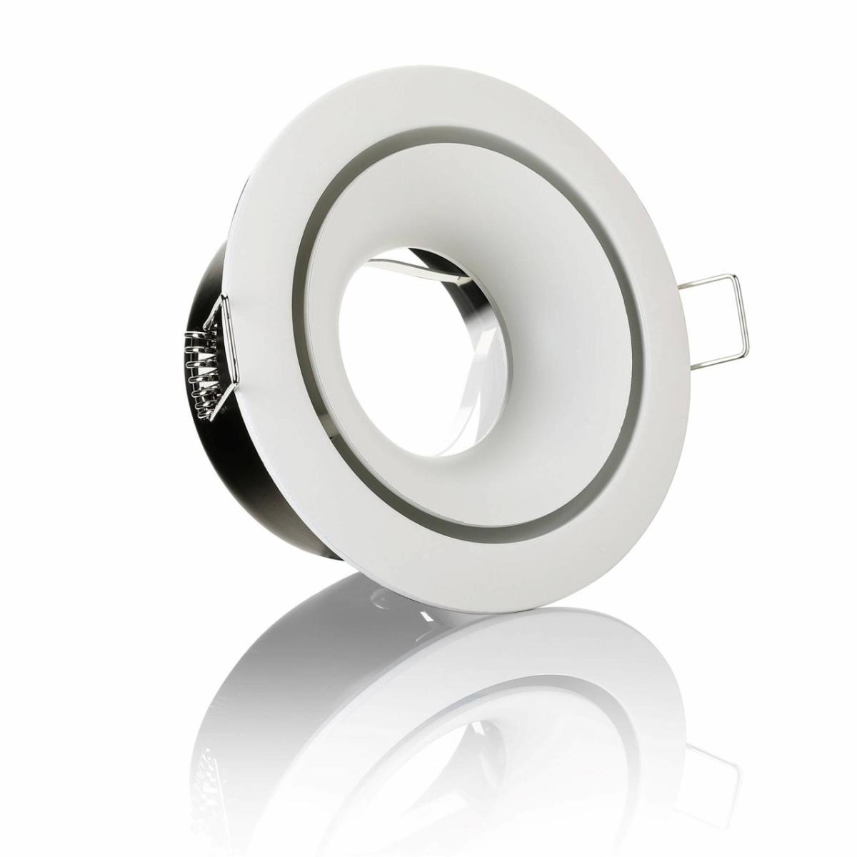 LC Light Lugo Einbaurahmen in Wei&szlig; IP20