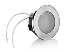 LC Light E4401SN-5 Möbeleinbaustrahler Rund - Eisengebürstet - 12V E4401SN-5