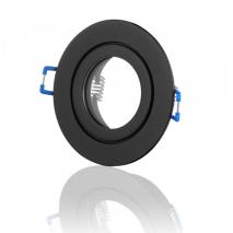 LC Light ALU Einbaustrahler Eisengeb&uuml;rstet rund mit Klickverschluss IP44 LL3527