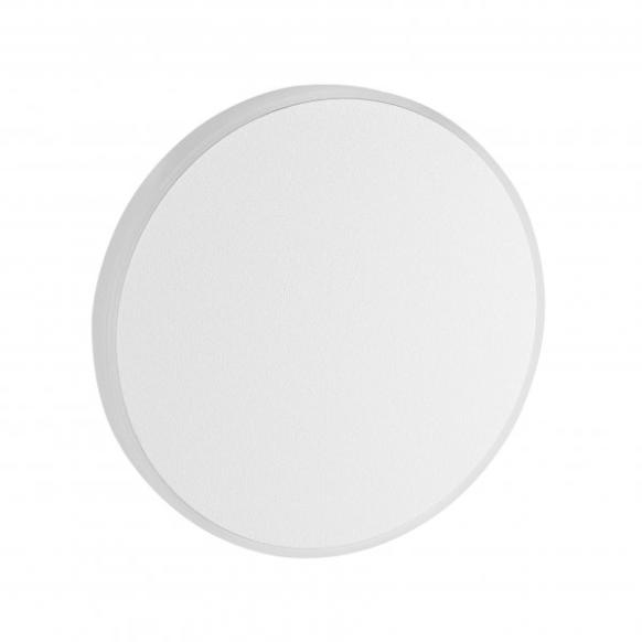 LC Light Oberteil Rund in Wei&szlig; mit seitlicher und front Beleuchtung