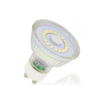 LC Light GU10 5W 3000K, Warmwei&szlig; mit Glasabdeckung L015511