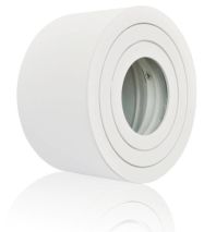 LC Light ALU Aufbaustrahler kurz Rund Wei&szlig; IP44 TWCR-48